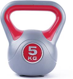 Gymnastik GM2047B-5 Kettlebell από PVC 5kg Γκρι