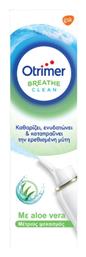 Haleon Otrimer Breathe Clean με Aloe Vera, Φυσικό Ισότονο Διάλυμα Θαλασσινού Νερού, Μέτριος Ψεκασμός 100ml