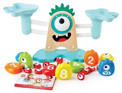 Hape Monster Math Scale από Ξύλο για 36+ Μηνών