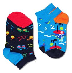 Happy Socks Παιδικές Κάλτσες Μακριές Kids Πολύχρωμες 2 Ζευγάρια