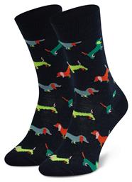 Happy Socks Unisex Κάλτσες με Σχέδια Μαύρες