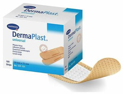 Hartmann Αυτοκόλλητα Επιθέματα Dermaplast Universal 72x19mm 100τμχ