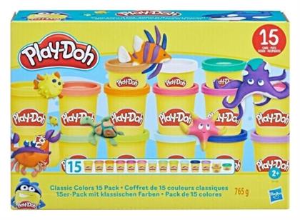 Hasbro Play-Doh 15 Πλαστοζυμαράκια Πλαστελίνης για 3+ Ετών από το BlablaToys