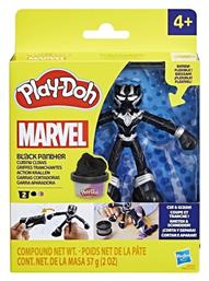 Hasbro Play-Doh Πλαστελίνη - Παιχνίδι Black Panther για 3+ Ετών από το BlablaToys