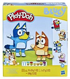 Hasbro Play-Doh Πλαστελίνη - Παιχνίδι Bluey Make & Mash Costumes για 3+ Ετών, 11τμχ από το Toyscenter