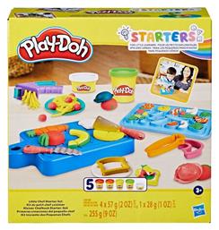 Hasbro Play-Doh Πλαστελίνη - Παιχνίδι Chef Starter Set για 3+ Ετών
