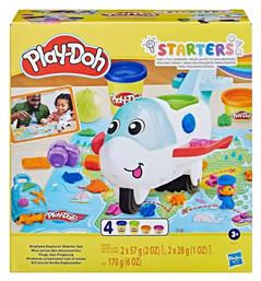 Hasbro Play-Doh Πλαστελίνη - Παιχνίδι για 3+ Ετών, 4τμχ Airplane Explorer από το Moustakas Toys