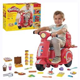 Hasbro Play-Doh Πλαστελίνη - Παιχνίδι Pizza Delivery Scooter για 3+ Ετών από το BlablaToys