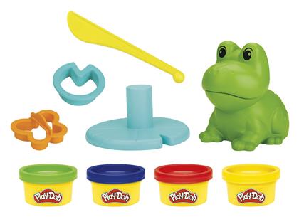 Hasbro Play-Doh Πλαστελίνη - Παιχνίδι Βατραχάκι για 3+ Ετών, 4τμχ