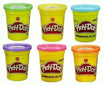 Hasbro Play-Doh Play-doh για 2+ Ετών, (Διάφορα Χρώματα) 1τμχ