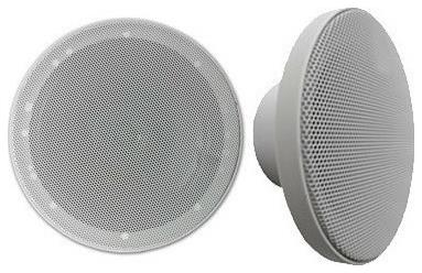 Hasda Σετ Ηχεία Σκάφους Αδιάβροχα 4'' με 80W RMS Λευκό