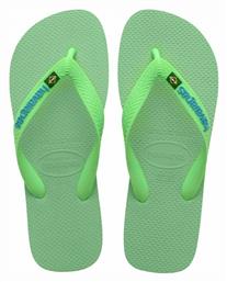 Havaianas Brasil Logo Flip Flops σε Πράσινο Χρώμα