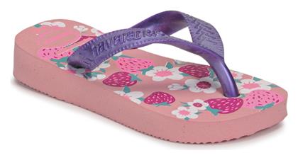 Havaianas Παιδικές Σαγιονάρες Flip Flops Μωβ Flores