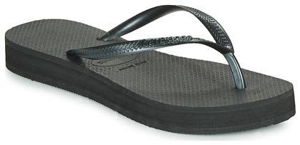 Havaianas Slim Σαγιονάρες σε Μαύρο Χρώμα