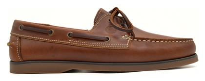 Hawkins Premium Δερμάτινα Ανδρικά Boat Shoes σε Ταμπά Χρώμα