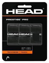 Head Prestige Pro Overgrip Μαύρο 3τμχ