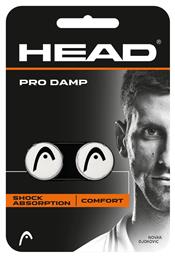 Head Pro Damp 285515 Αντικραδασμικό Ρακέτας Τένις σε Λευκό Χρώμα 2τμχ