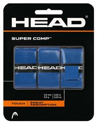 Head Super Comp Overgrip Μπλε 3τμχ από το Plus4u