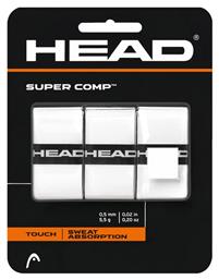 Head Super Comp Overgrip Λευκό 3τμχ από το Outletcenter