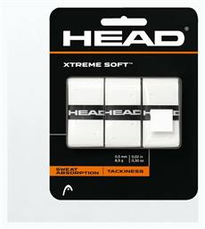 Head Xtreme Soft Overgrip Λευκό 3τμχ