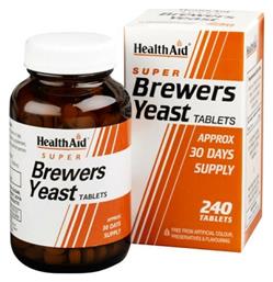 Health Aid Brewers Yeast 240 ταμπλέτες