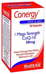 Health Aid Conergy CoQ-10 30mg 90 κάψουλες από το Pharm24