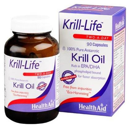 Health Aid Krill Life Two A Day Krill Oil 90 κάψουλες από το Pharm24