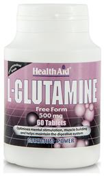 Health Aid L-Glutamine 60 ταμπλέτες