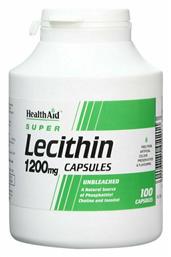 Health Aid Lecithin Συμπλήρωμα Διατροφής με Λεκιθίνη 1200mg 100 κάψουλες από το Pharm24