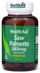 Health Aid Saw Palmetto 30 ταμπλέτες