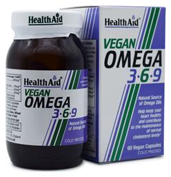 Health Aid Vegan Omega 3 6 9 Κατάλληλο για Παιδιά 60 φυτικές κάψουλες από το Pharm24