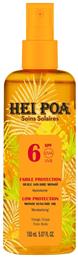 Hei Poa Monoi Oil Αντηλιακό Λάδι Προσώπου και Σώματος SPF6 σε Spray 150ml