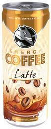 Hell Coffee Κουτί Energy Drink Latte με Ανθρακικό 250ml