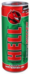 Hell Strong Κουτί Energy Drink Watermelon με Ανθρακικό 250ml από το Panora