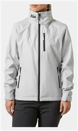 Helly Hansen Crew Κοντό Γυναικείο Μπουφάν για Χειμώνα Grey