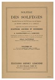 Henry Lemoine Solfege Des Solfeges Βιβλίο Θεωρίας Vol.6B