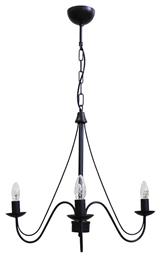 Heronia S-11 3/L Πολυέλαιος 3xE14 Ø50cm με Κεράκια