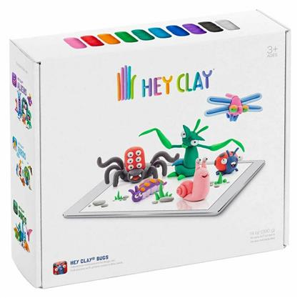 Hey Clay Claymates Έντομα Πολύχρωμος Πηλός 390gr