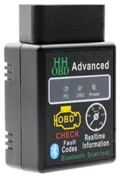 HH OBD V2.1 Car Diagnostic Scanner Διαγνωστικό Αυτοκινήτου ELM 327 OBD 2 με Bluetooth