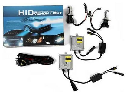 Hid Global Xenon Σετ Φωτισμού Αυτοκινήτου H4 55W 12V 6000K Ψυχρό Λευκό