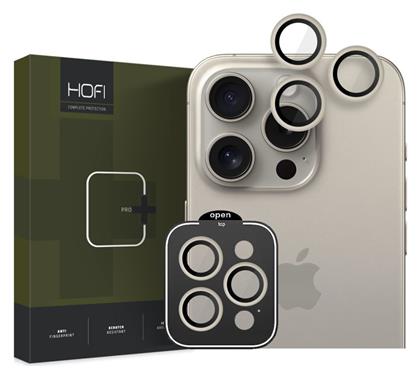 Hofi Camring Pro+ Προστασία Κάμερας Tempered Glass Διάφανο για το iPhone 15 Pro / 15 Pro Max