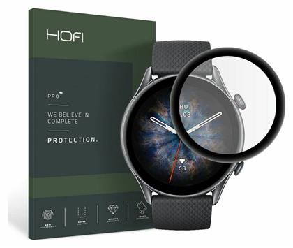 Hofi Hybrid Pro+ Full Face Tempered Glass Black (Amazfit GTR 3 Pro)