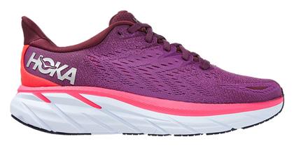 Hoka Clifton 8 Γυναικεία Αθλητικά Παπούτσια Running Ροζ