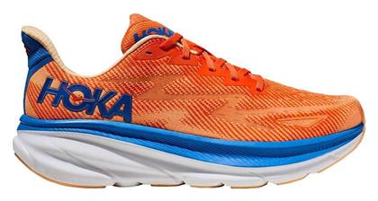 Hoka Clifton 9 Ανδρικά Αθλητικά Παπούτσια Running Πορτοκαλί