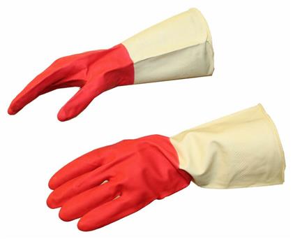 HOMie Ζεύγος Γαντιών Καθαριότητας Latex Extra Large Κόκκινα