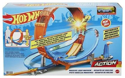 Hot Wheels Πίστα Massive Loop Mayhem Track Set για 5+ Ετών