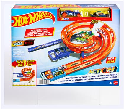 Hot Wheels Σούπερ Κυκλική Πίστα Batwheels Νταλίκα για 4+ Ετών