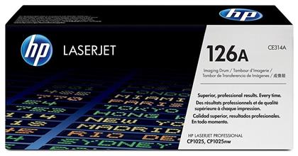 HP 126A Γνήσιο Drum Laser Εκτυπωτή Μαύρο 14000 Σελίδων (CE314A)