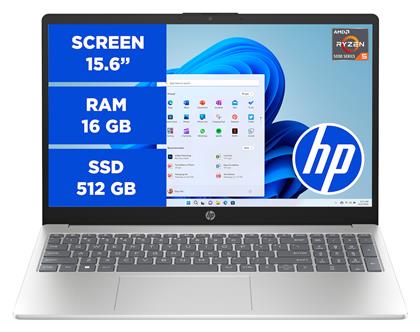 HP 15-fc0008nv 15.6'' (Ryzen 5-7520U/16GB/512GB)
