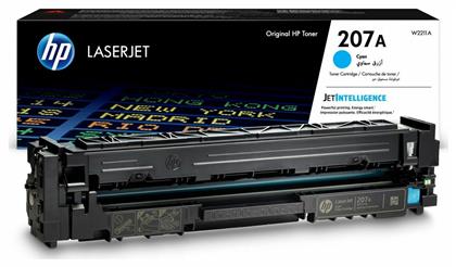 HP 207A Γνήσιο Toner Laser Εκτυπωτή Κυανό 1250 Σελίδων (W2211A)